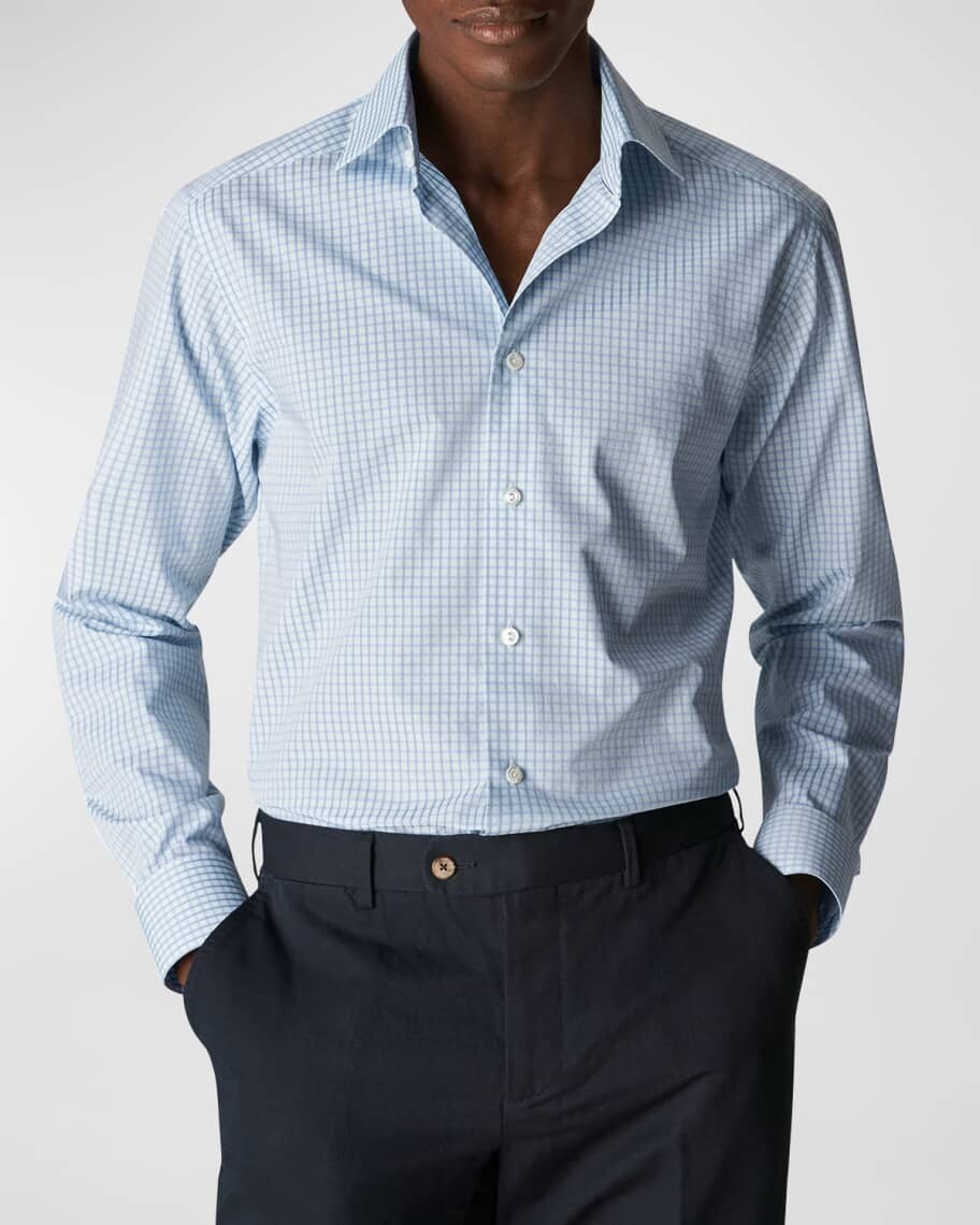 

Мужская рубашка Slim Fit в клетку Eton