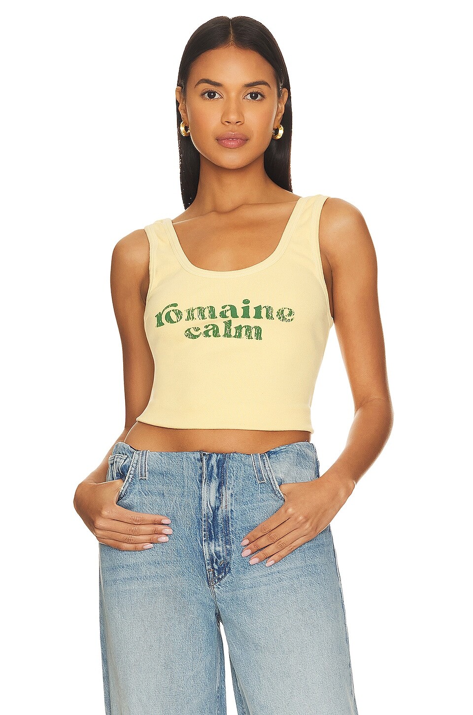 

Топ MOTHER The Yippie, цвет Romaine Calm