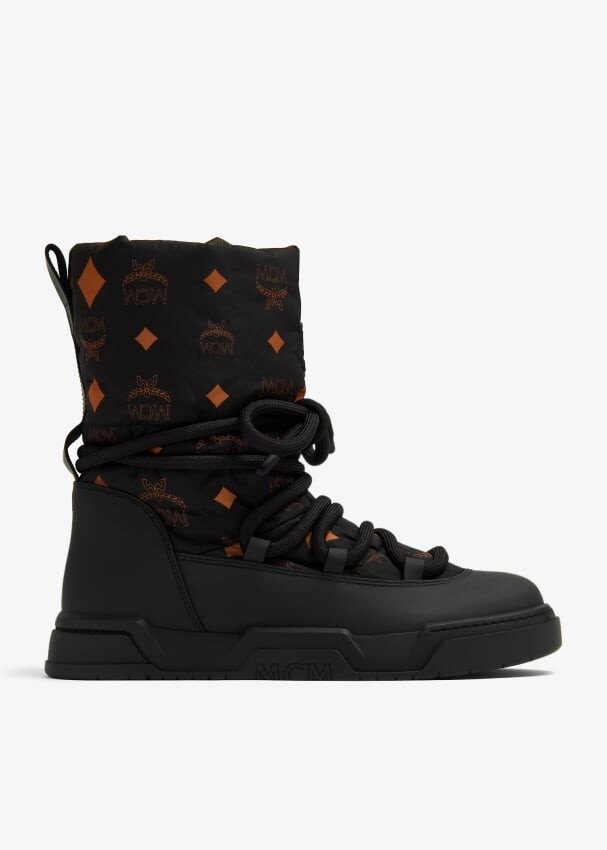 

Ботинки Mcm Skyward Hi Sneaker, черный