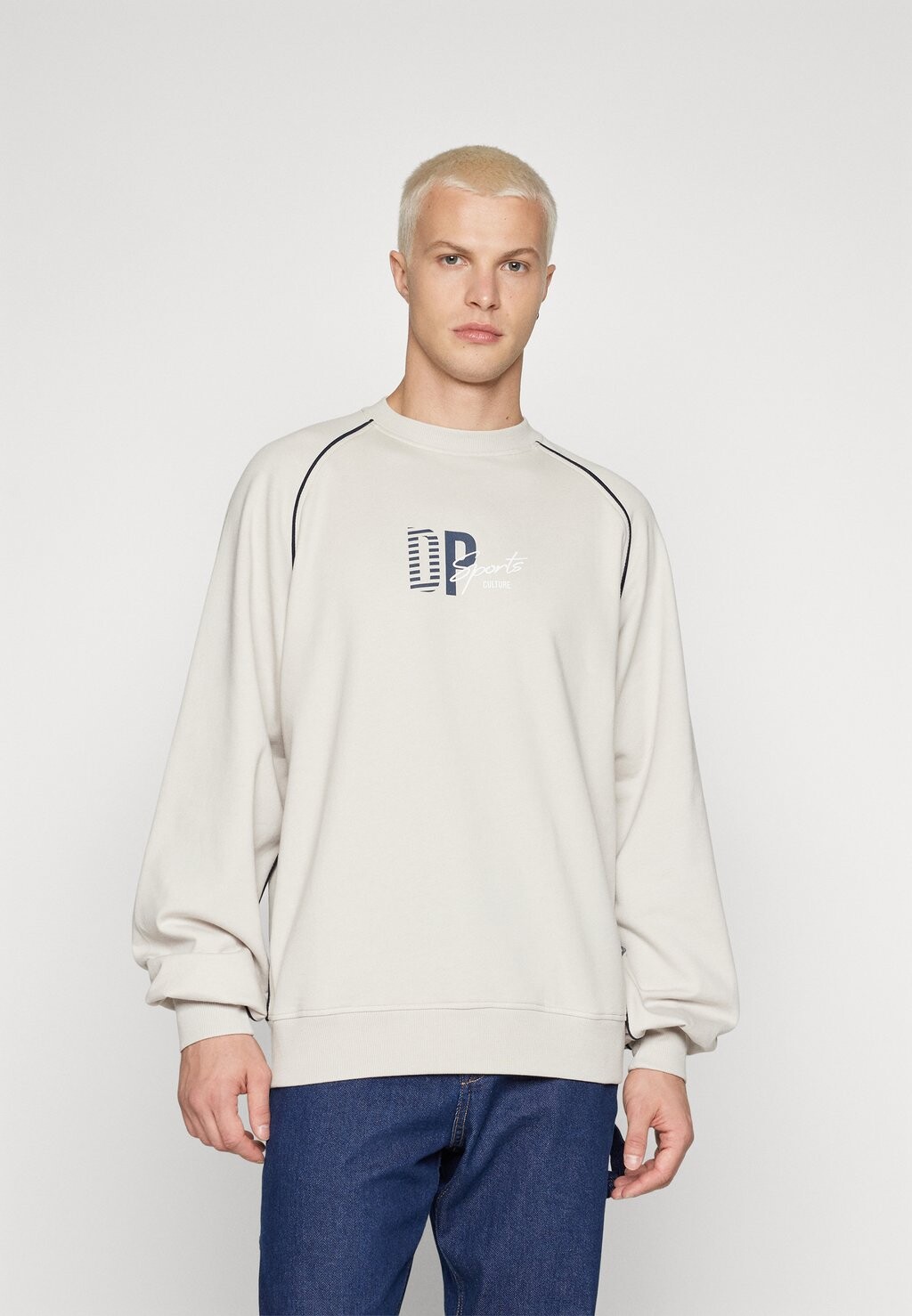

Толстовка SPORTS CULTURE Denim Project, светло-серый