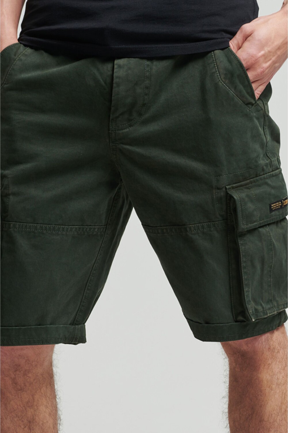 

Шорты Vintage Core Utility с тяжелым кроем-карго из органического хлопка Superdry, зеленый