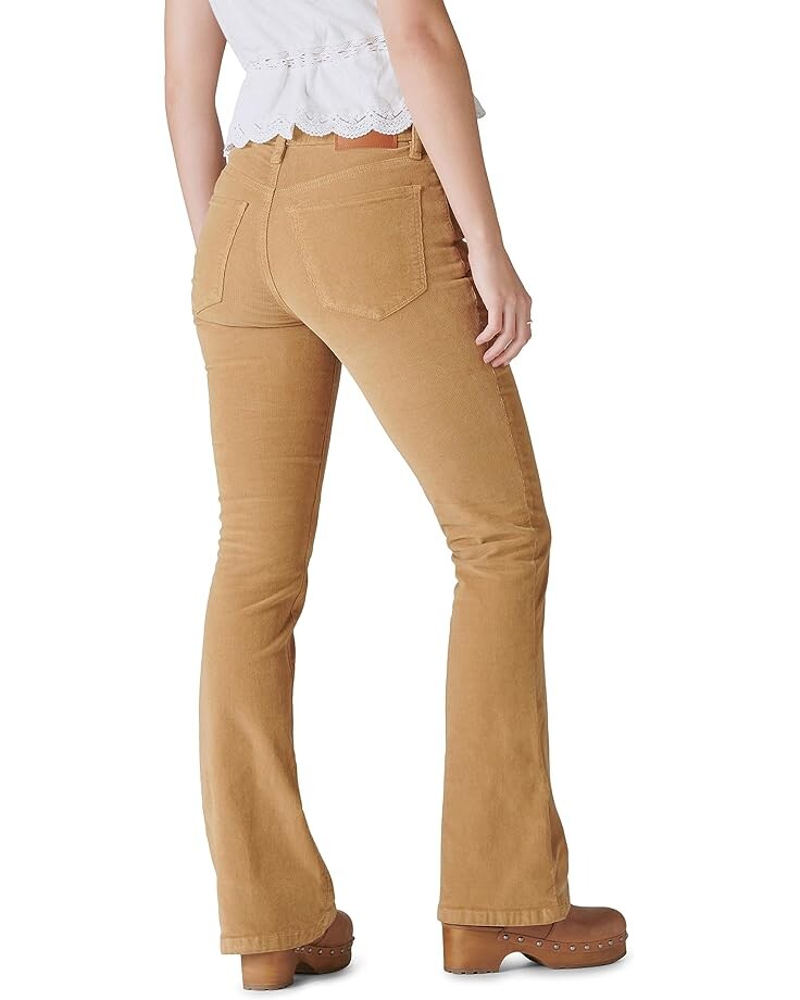

Джинсы Lucky Brand High-Rise Corduroy Stevie Flare in Cider, цвет Cider