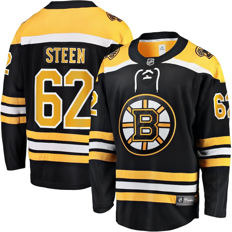 

Джерси Fanatics Branded Boston Bruins, черный