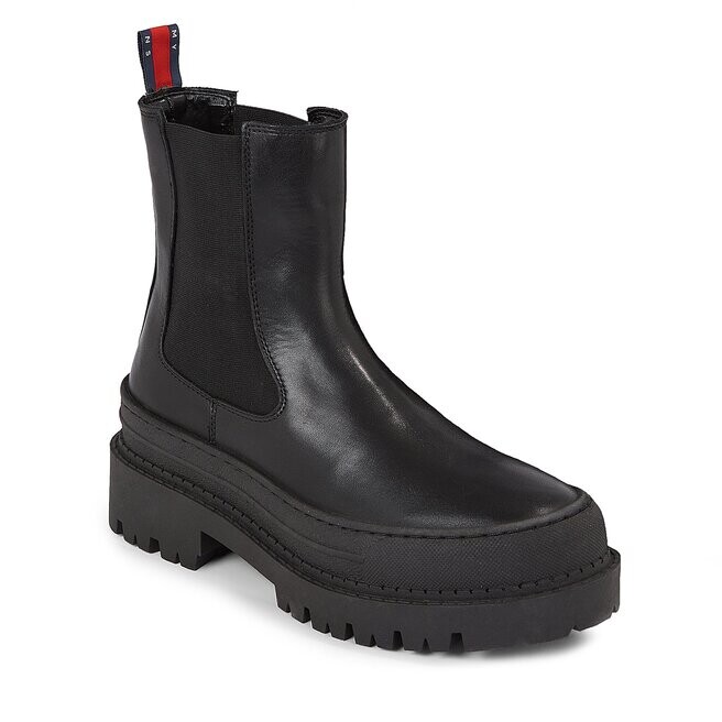 

Ботинки Tommy Jeans TjwChelsea Foxing, черный