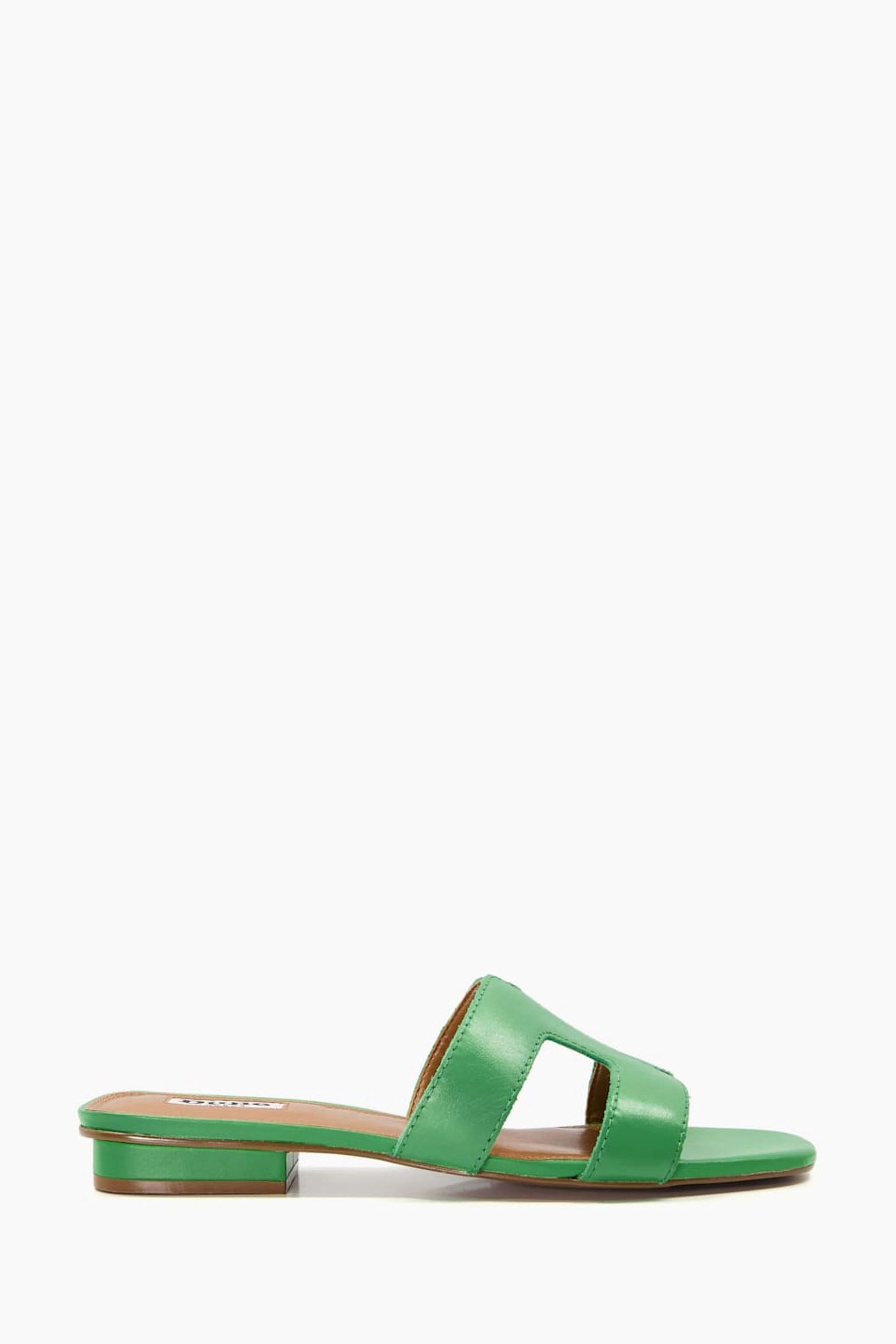 Элегантные сандалии без шнуровки Loupe Dune London, зеленый
