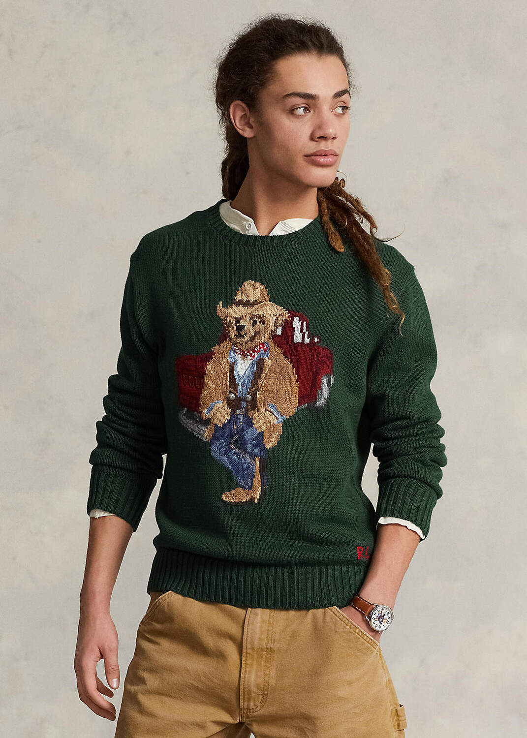 

Хлопковый свитер Polo Bear