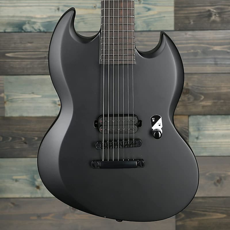 Электрогитара ESP LTD Viper-7 Black Metal - Black Satin