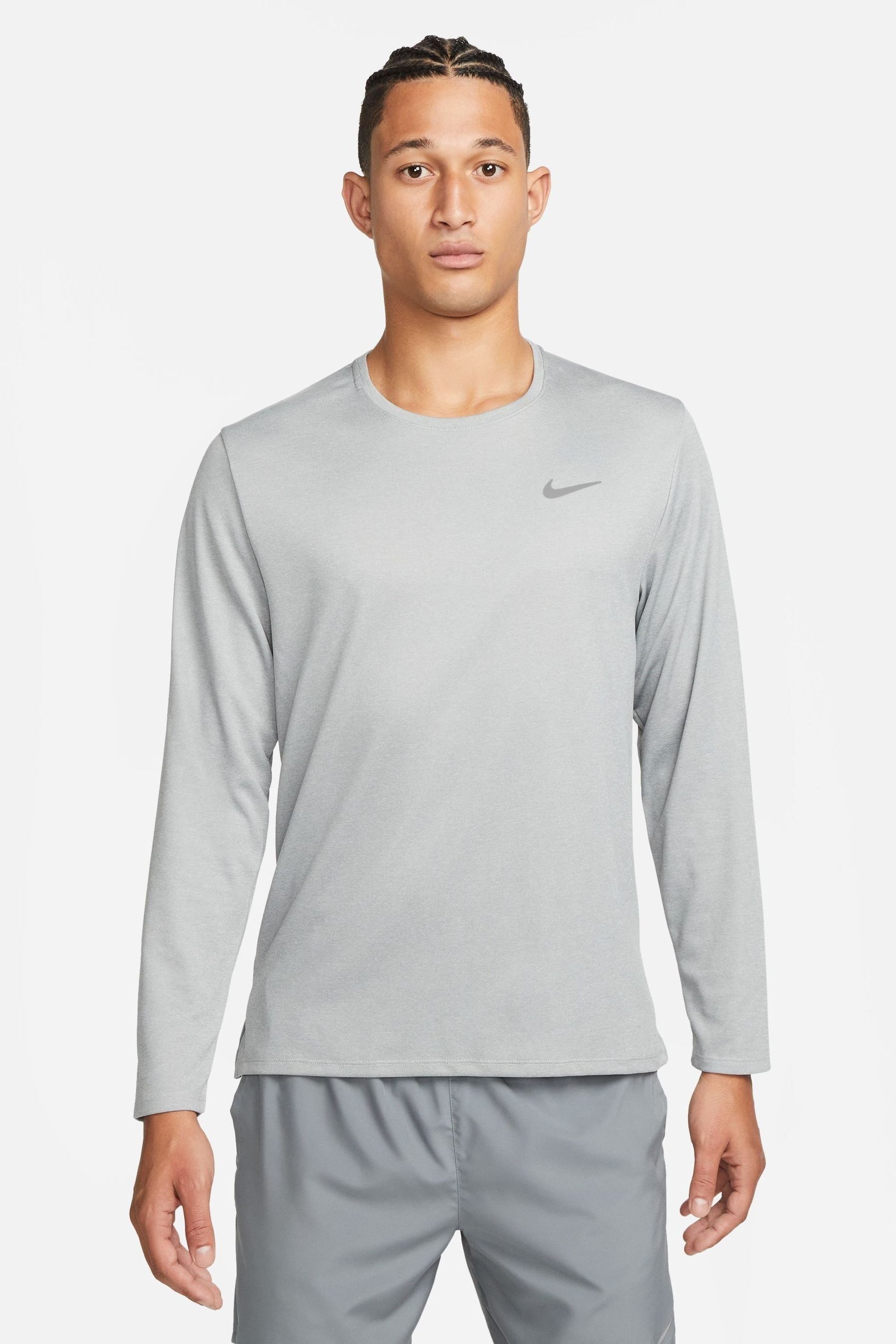 Nike Pro лонгслив мужской Dri Fit белый