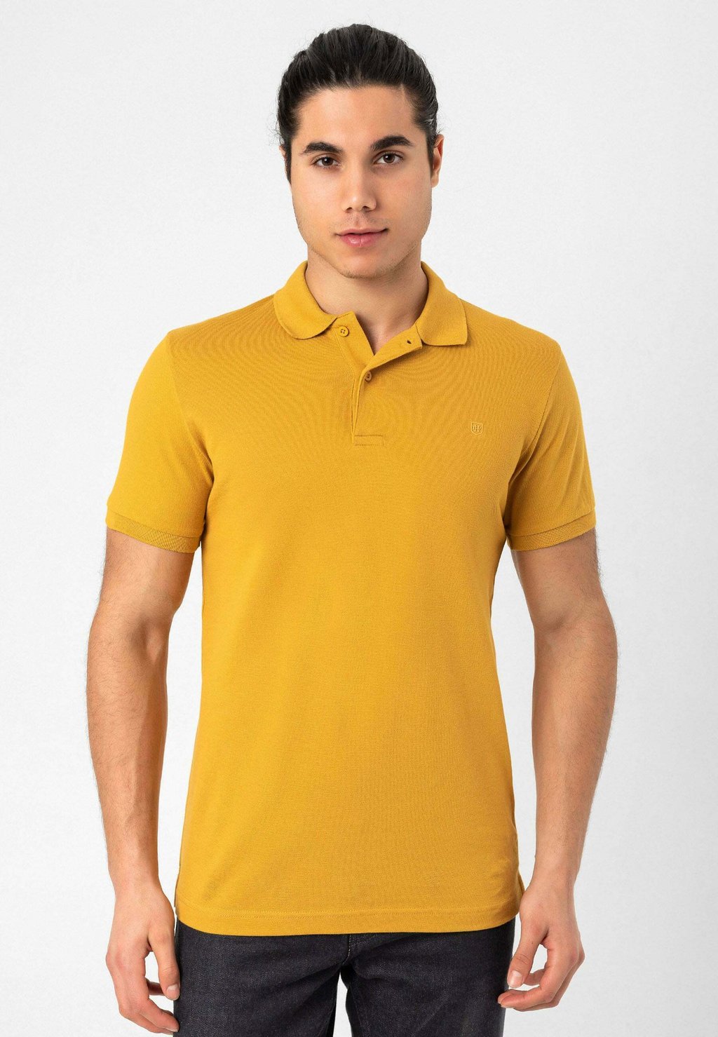 

Рубашка-поло SHORT SLEEVE Felix Hardy, цвет mustard