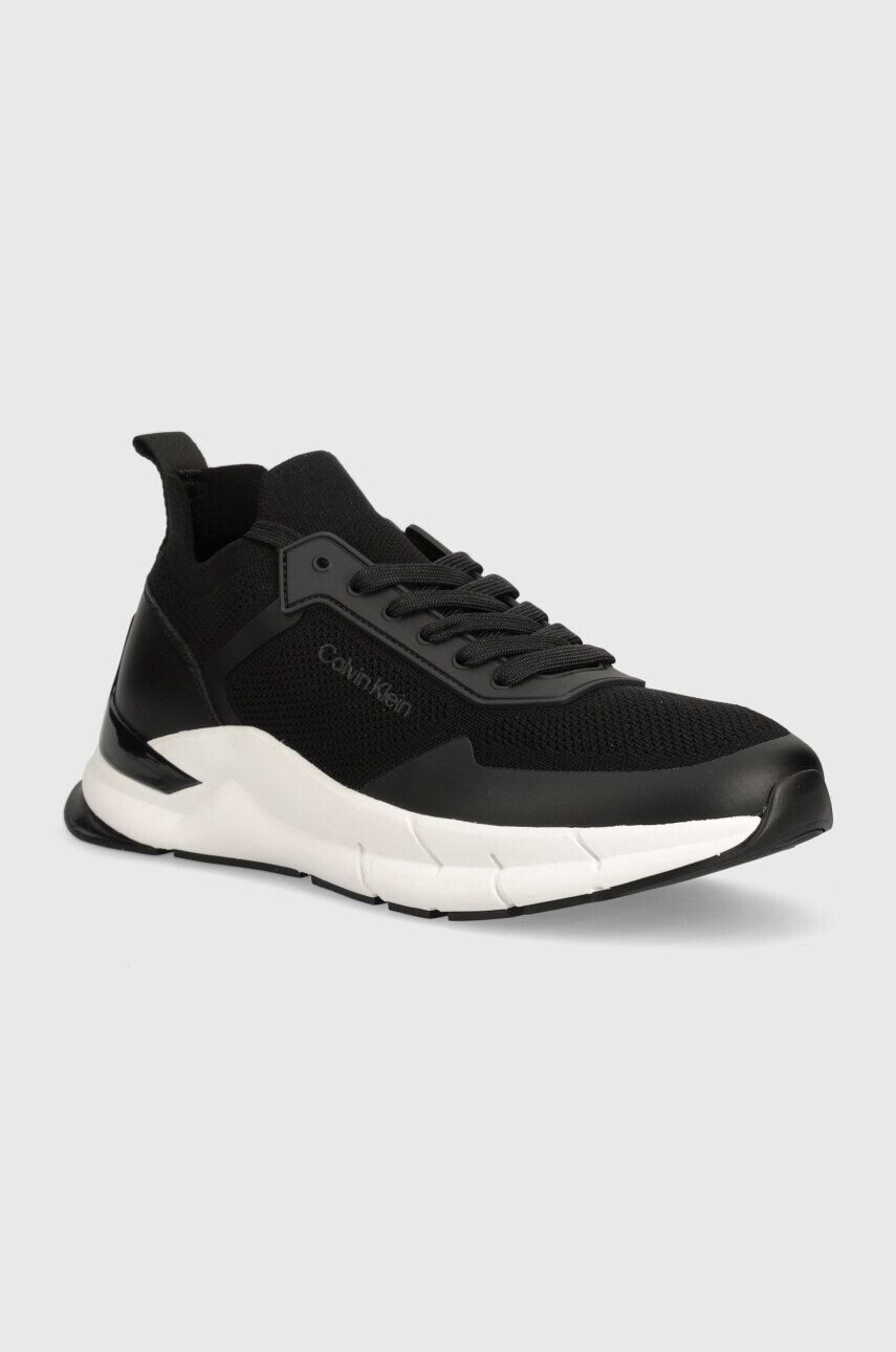 

Кроссовки Calvin Klein LOW TOP LACE UP MIX, черный