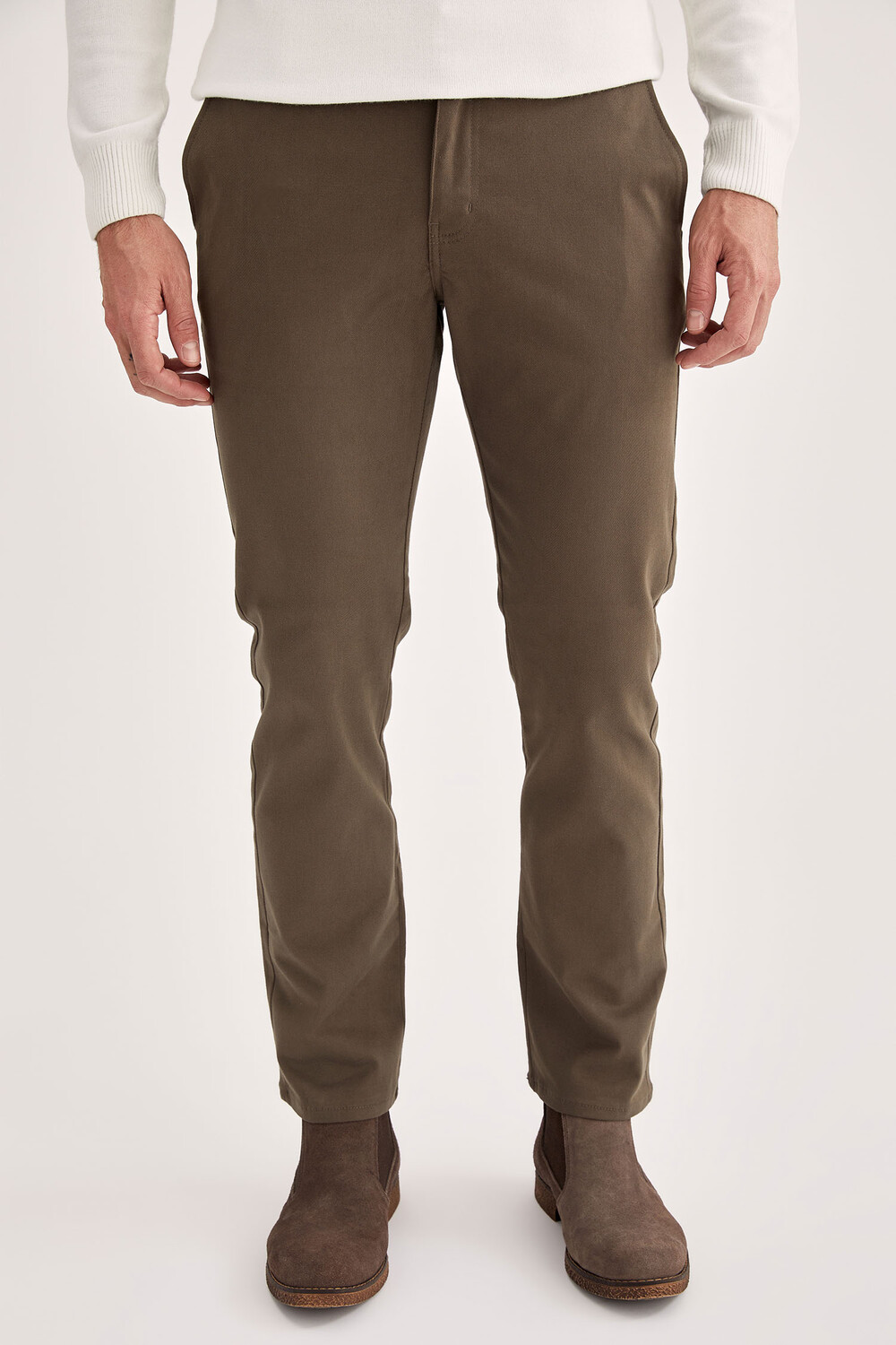 

Брюки чинос DeFacto hose REGULAR FIT, оливковый