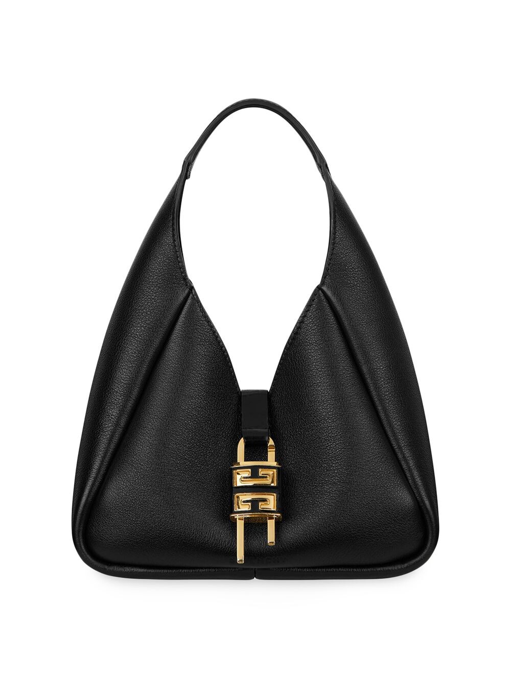 

Сумка Mini G-Hobo из гладкой кожи Givenchy, черный