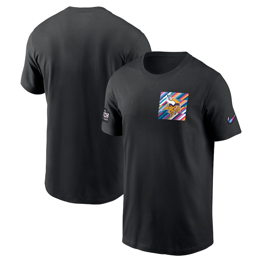 

Футболка с коротким рукавом Nike Minnesota Vikings, черный