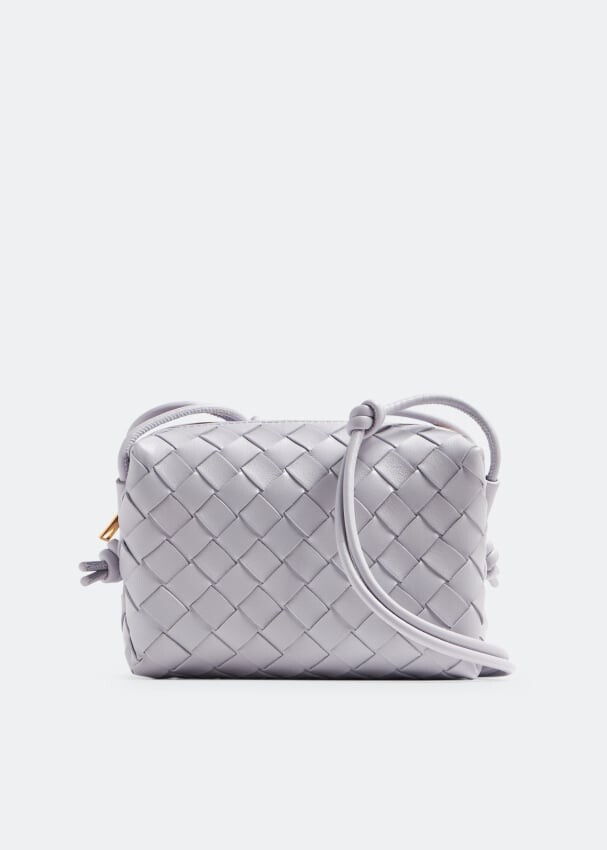 

Сумка Bottega Veneta Mini Loop Camera, фиолетовый