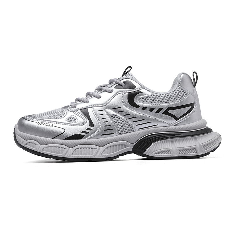 

Кроссовки SENMA Semir Chunky Sneakers Women's Low-top, белый/синий