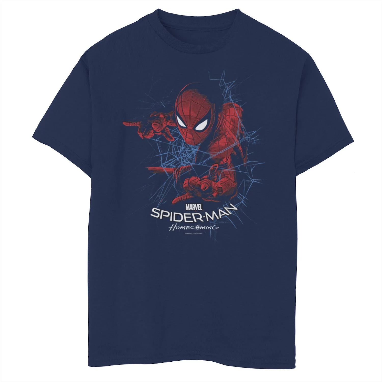 

Футболка Cob Web Stealth с рисунком «Человек-паук» для мальчиков 8–20 лет Marvel