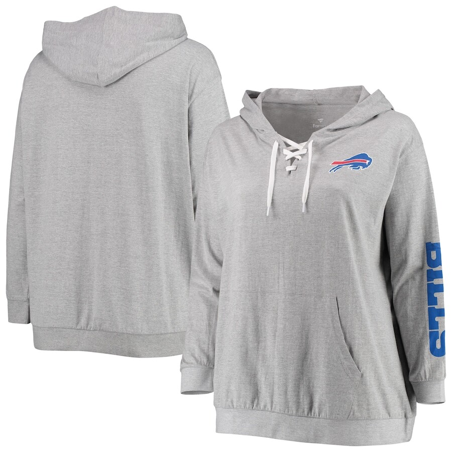 

Футболка с длинным рукавом Profile Buffalo Bills, серый