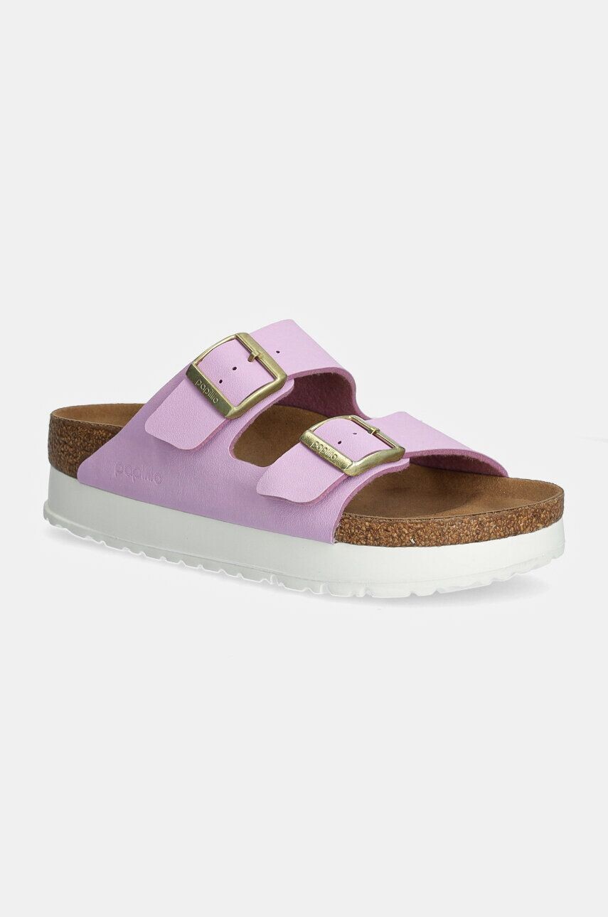 

Шлепанцы Birkenstock Arizona Platform Flex Birkenstock x Papillio, фиолетовый