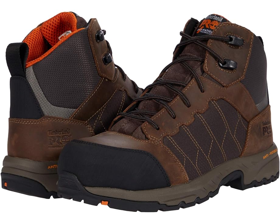 Ботинки Timberland PRO Payload 6 Composite Safety Toe, коричневый