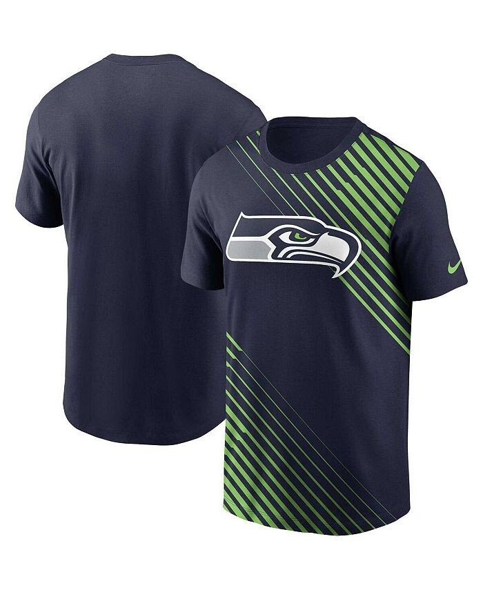 

Мужская темно-синяя футболка Seattle Seahawks Yard Line Fashion Asbury Nike, синий