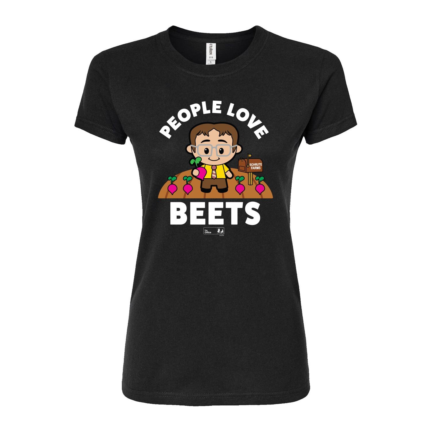 

Облегающая футболка The Office People Love Beets для юниоров Licensed Character