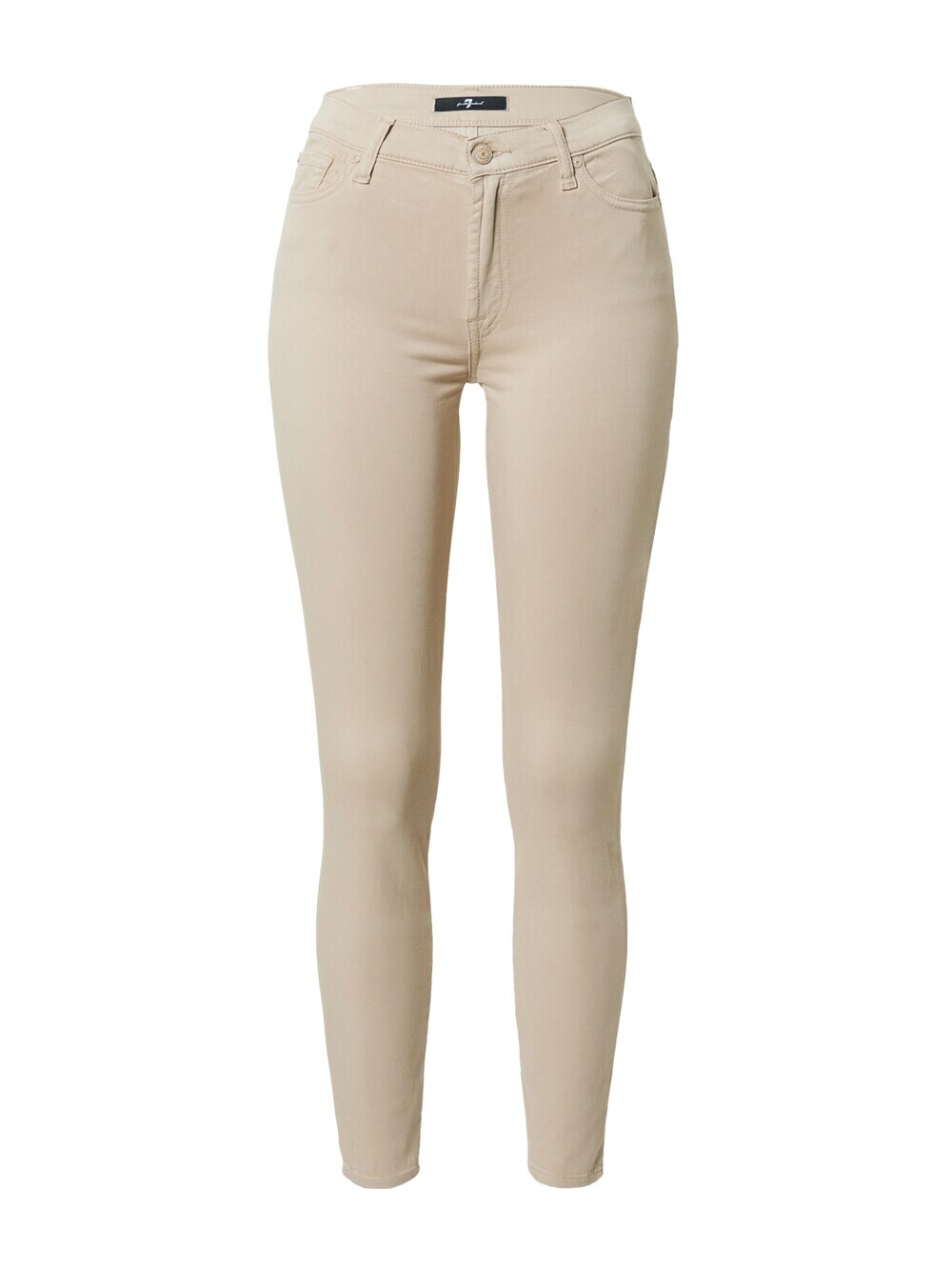 

Узкие брюки 7 for all mankind, крем