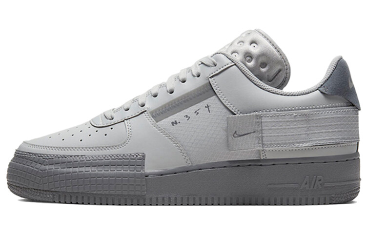 

Кроссовки унисекс для скейтбординга Nike Air Force 1 Type Серый туман/Холодный серый