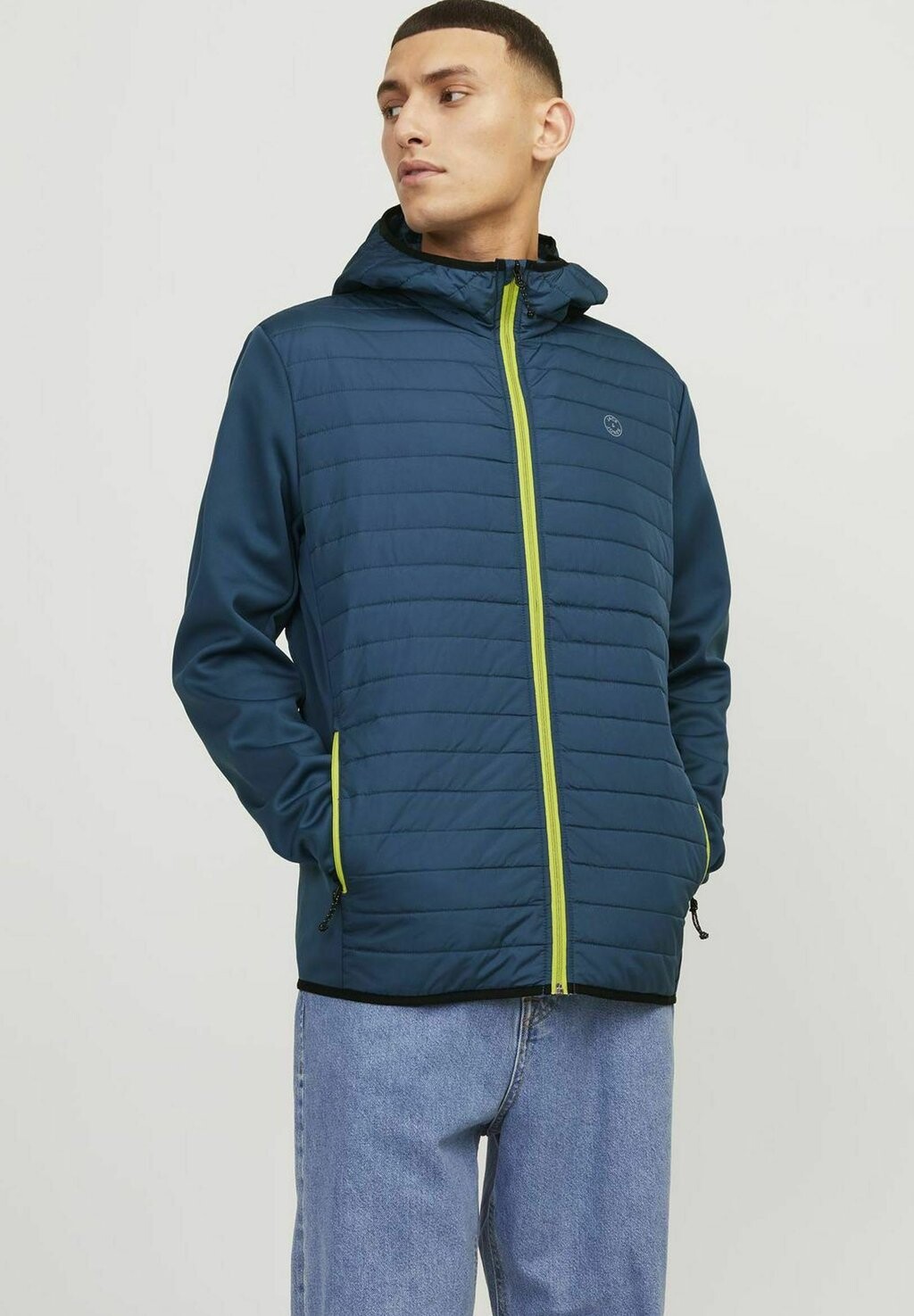 

Куртка межсезонная Jjemulti Quilted Jacket Jack & Jones, цвет ensign blue