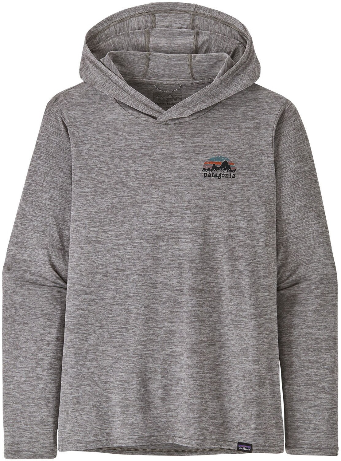 

Толстовка с рисунком Capilene Cool Daily, женская Patagonia, серый