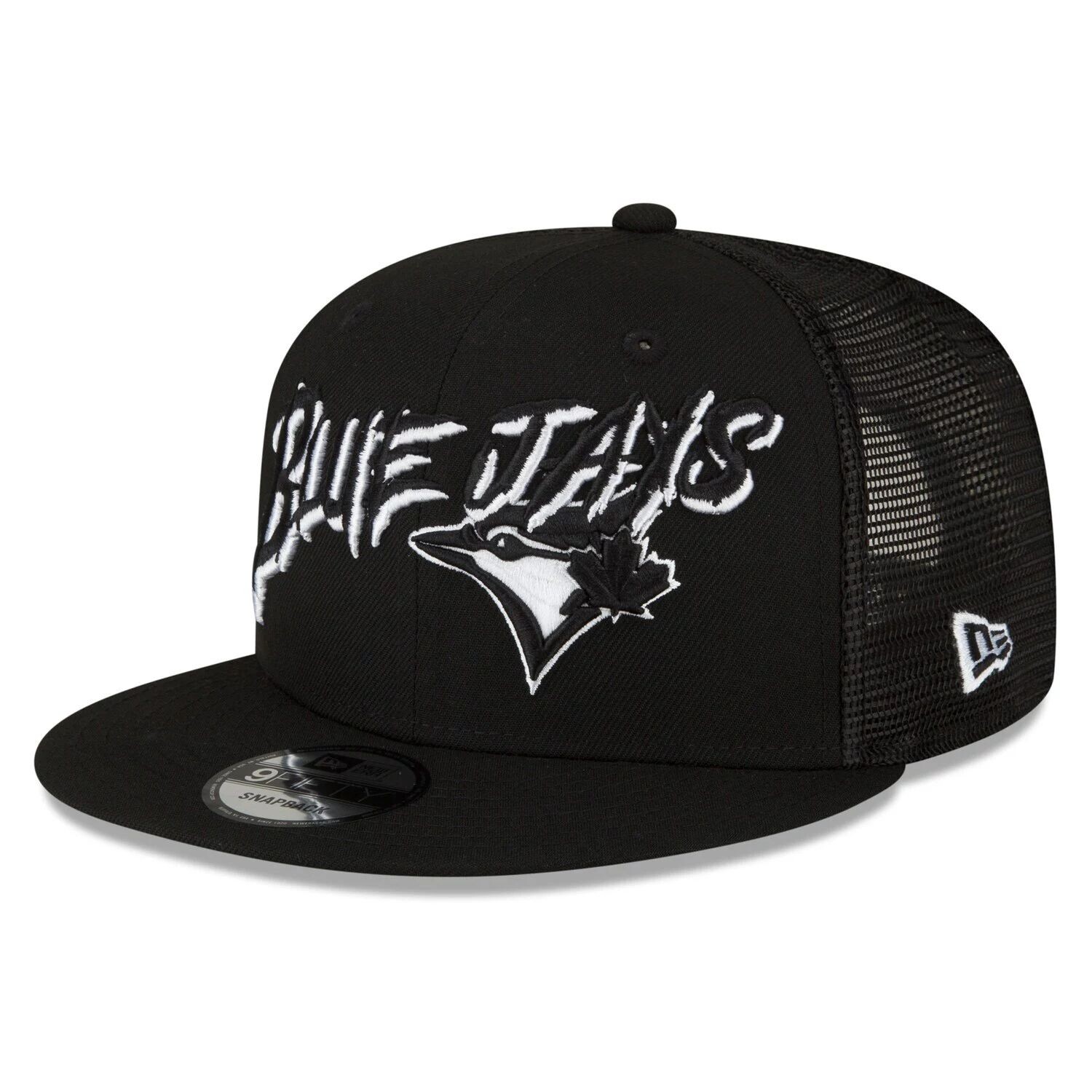 

Мужская черная кепка New Era Toronto Blue Jays Street Trucker 9FIFTY Snapback
