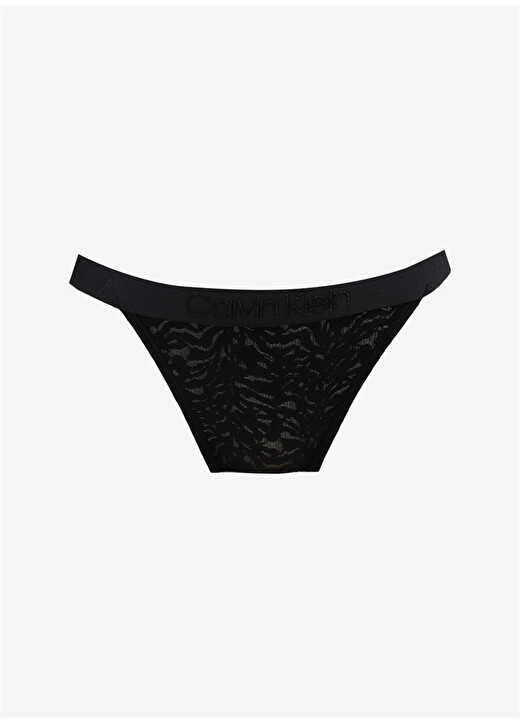 

Черные женские стринги Calvin Klein