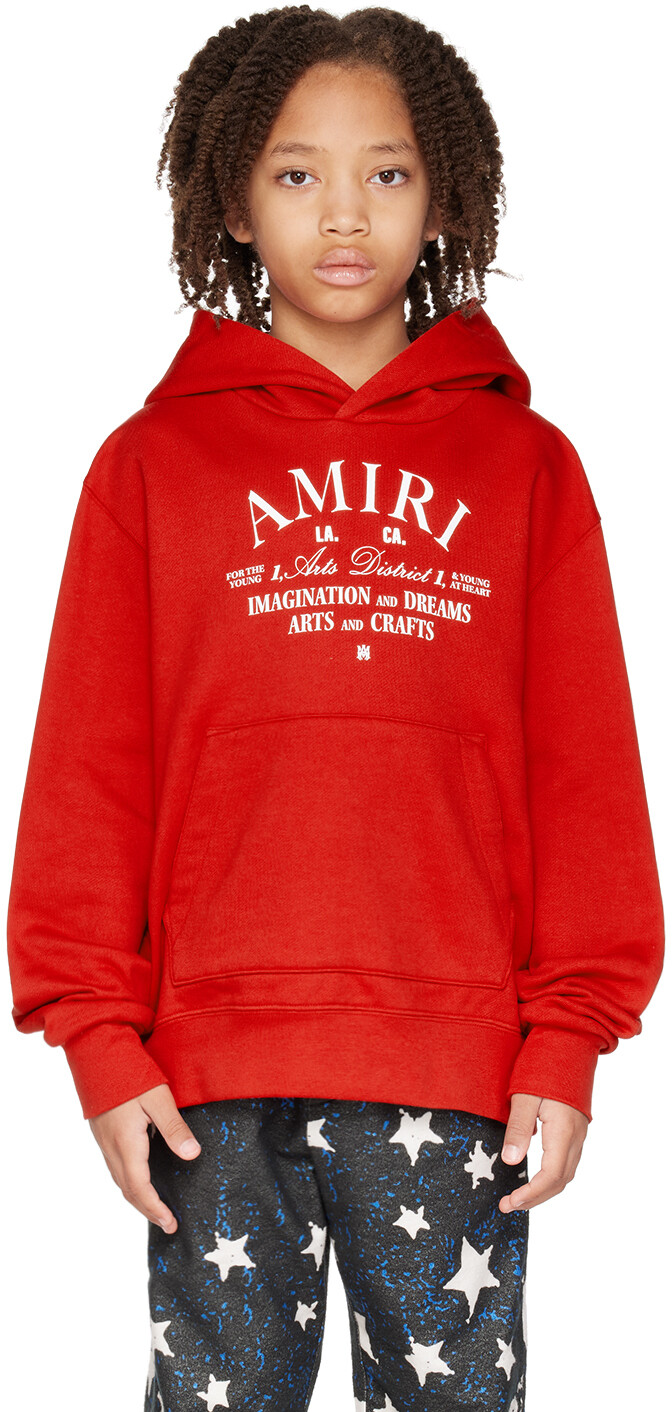 

Толстовка AMIRI Kids Red Arts District