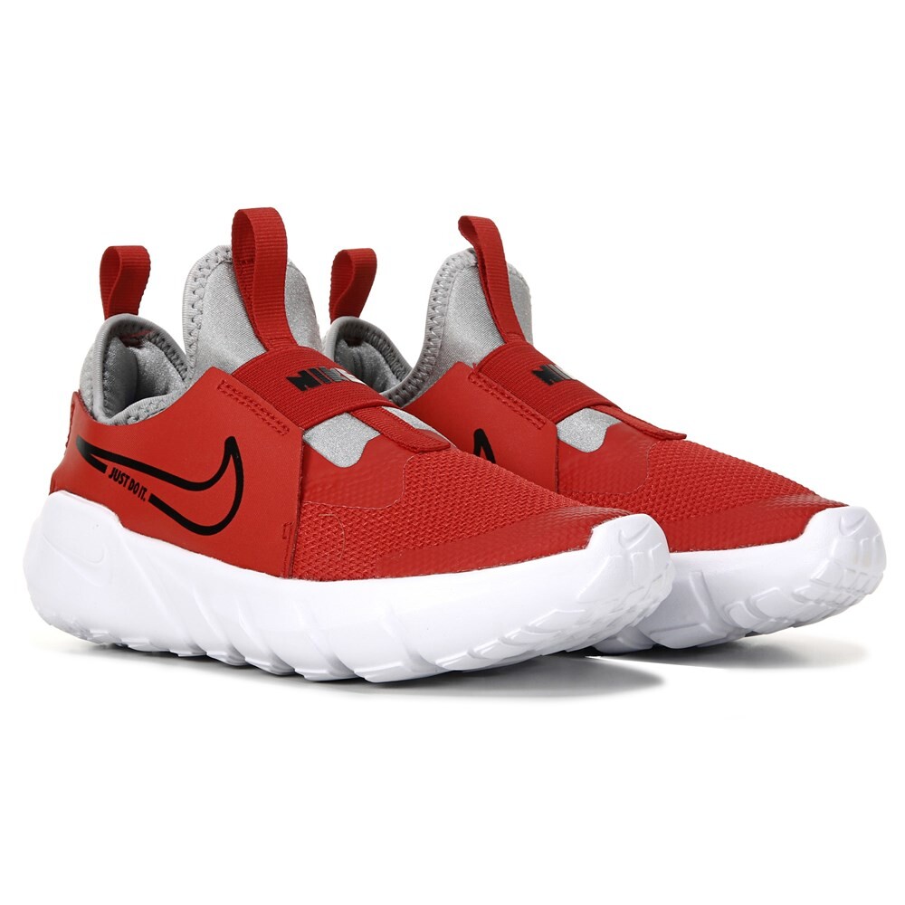 

Детские кроссовки без шнуровки Flex Runner 2 Little Kid Nike, красный