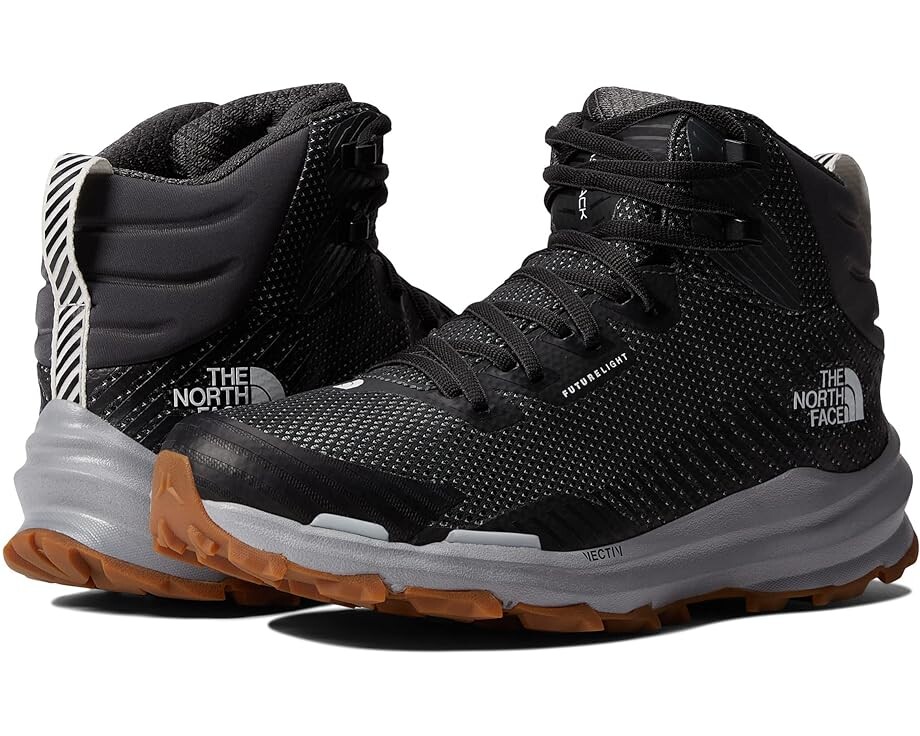 

Походные ботинки The North Face Vectiv Fastpack Mid Futurelight, цвет Asphalt Grey/TNF Black