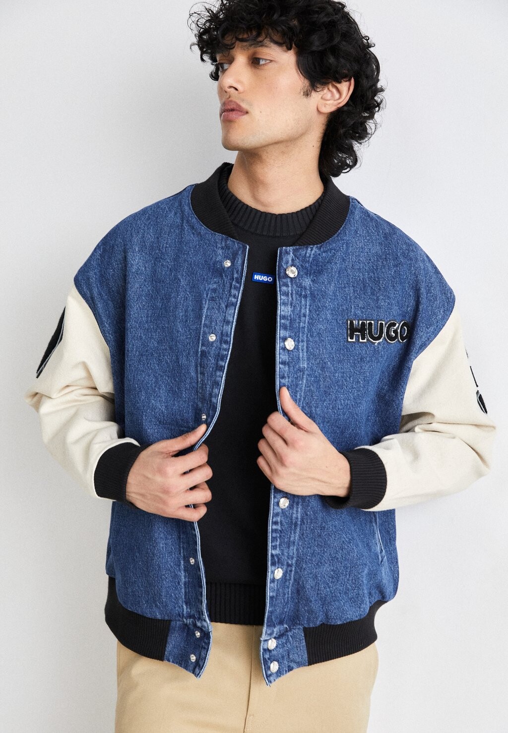 

Куртка-бомбер SERIK HUGO, цвет medium blue