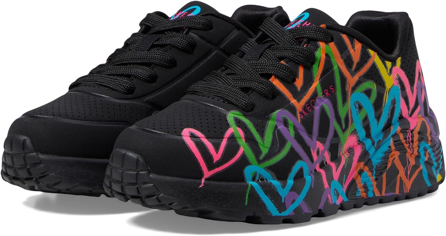 

Кроссовки SKECHERS KIDS James Goldcrown-Uno Lite - Spread The Love, цвет Black/Multi