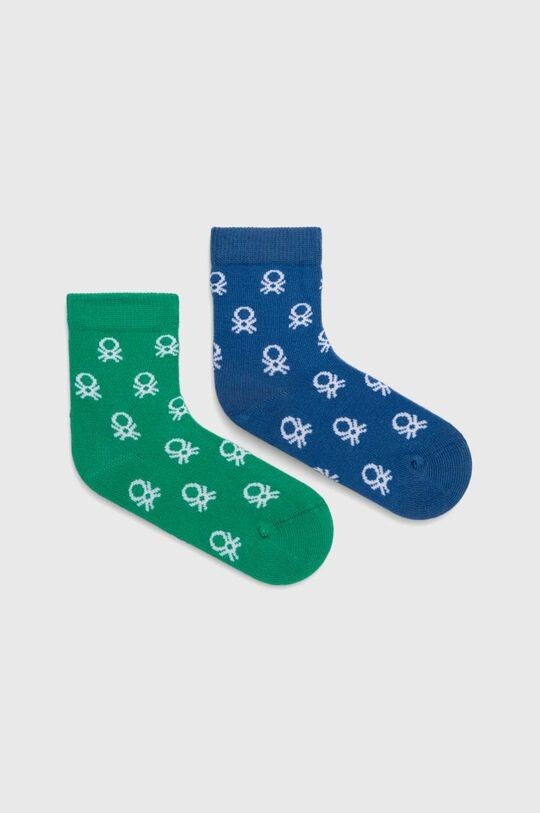 

United Colors of Benetton Детские носки, 2 пары, зеленый