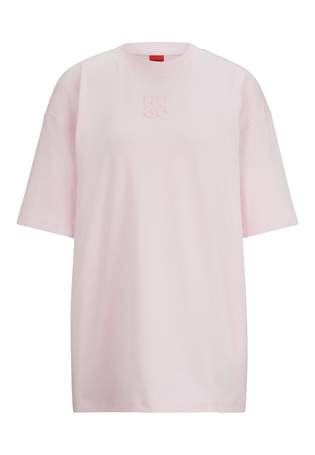 

Футболка HUGO DRISELA_2 Oversize Fit, светло-розовый