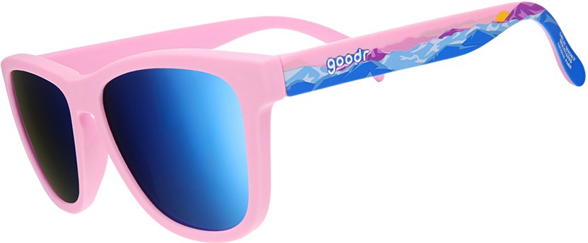 Поляризационные солнцезащитные очки в национальном парке Грейт-Смоки-Маунтинс goodr, розовый