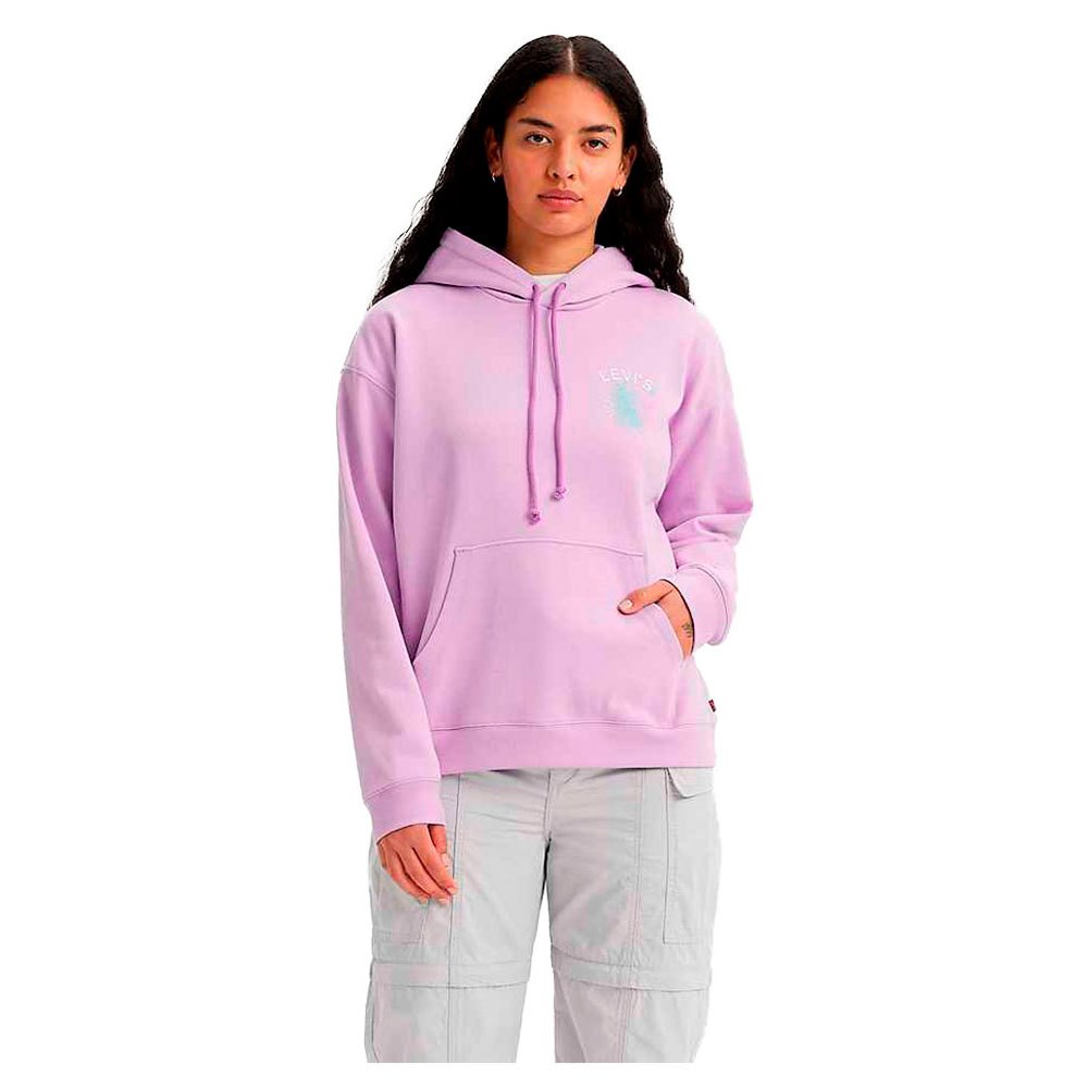 Худи Levi´s Graphic Salinas, фиолетовый толстовка levi´s hoodie фиолетовый