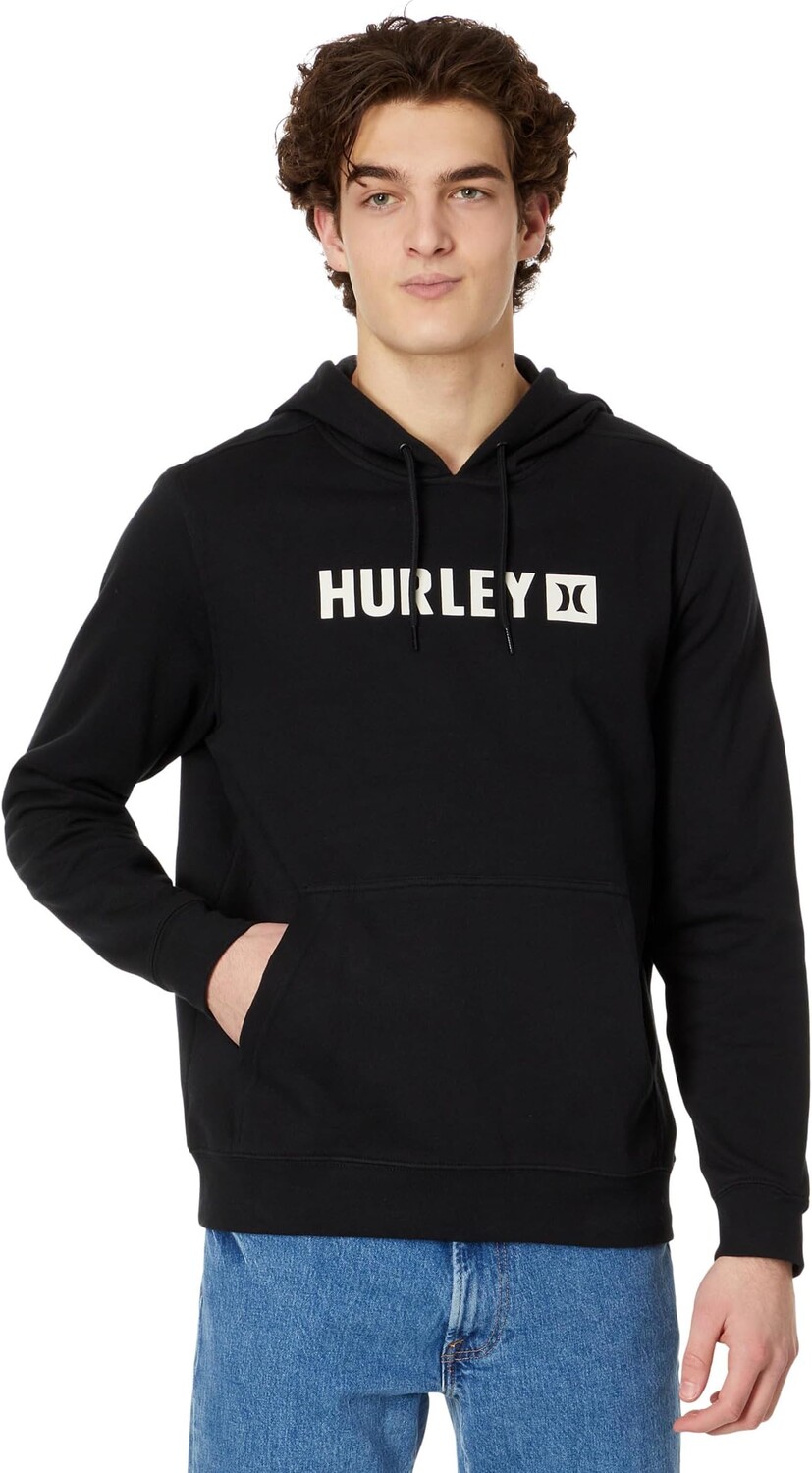 

Худи Hurley The Box Fleece Pullover Hoodie, черный