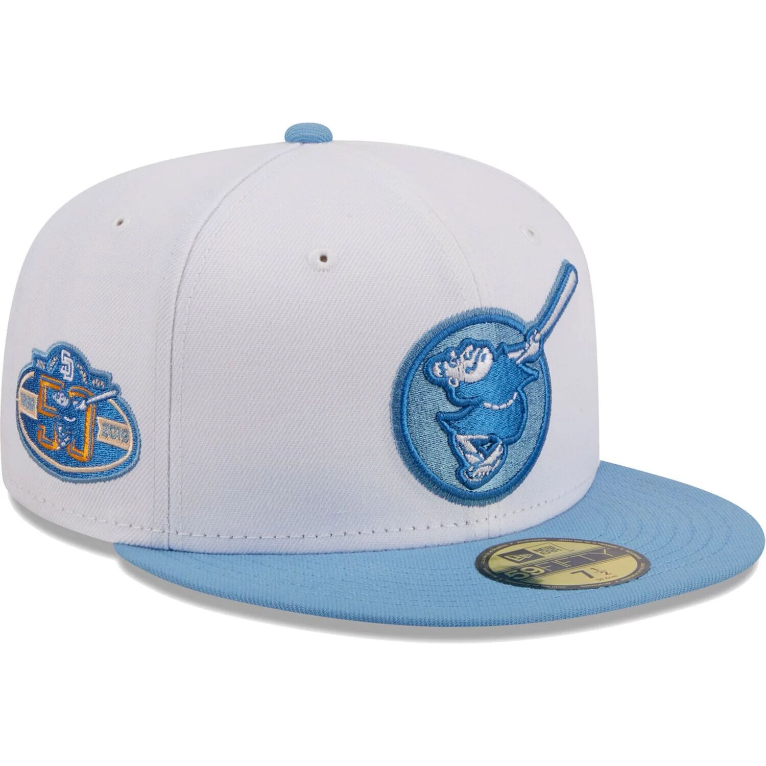 

Мужская приталенная шляпа New Era White San Diego Padres Sky 59FIFTY