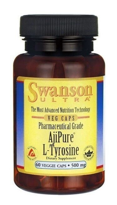 

Набор аминокислот в капсулах Swanson Ajipure L-Tyrozyna, 60 шт