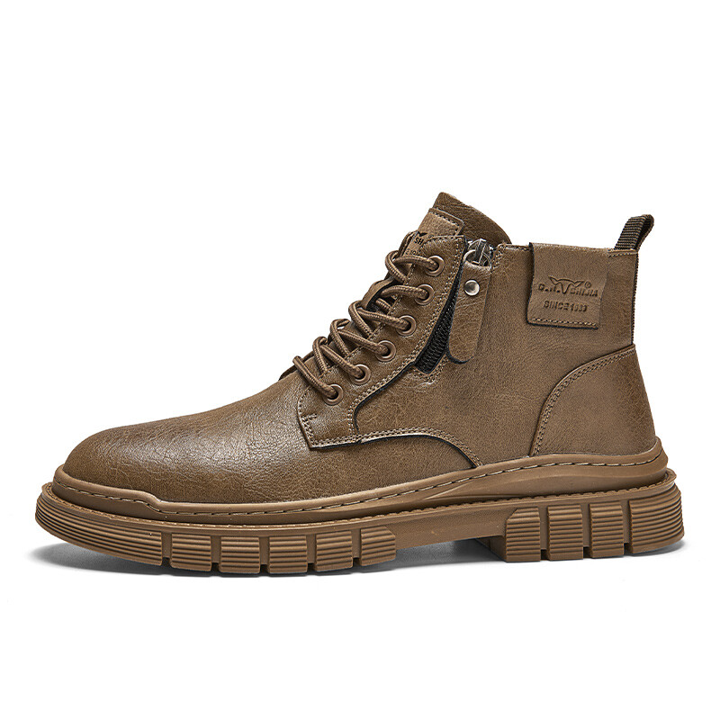 

Мужские ботинки Cahhrrn X Martin Boot Men Beige G.N.Shijia