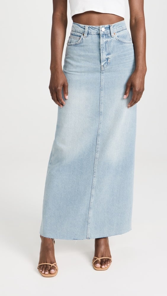 

Юбка Reformation Kass Maxi Denim