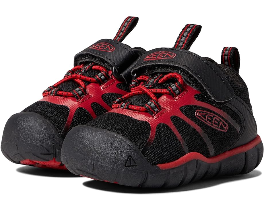 Походные ботинки Keen Chandler 2 CNX, цвет Black/Red Carpet