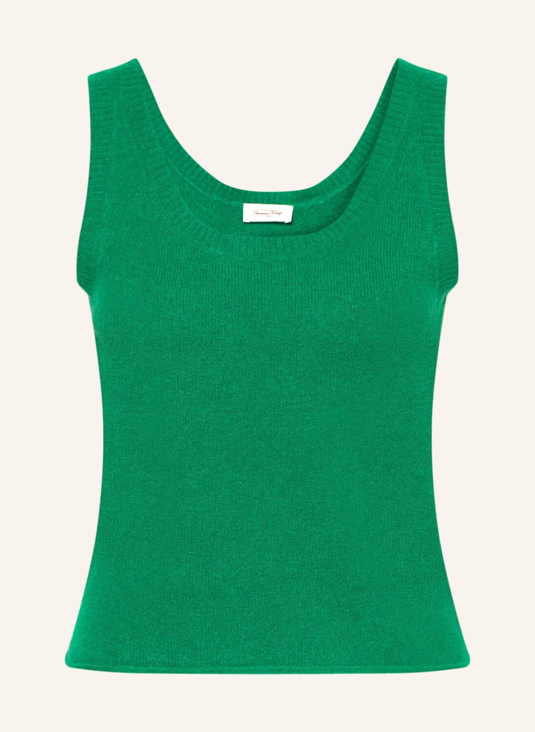 

Вязаный топ American Vintage DAMSVILLE, зеленый