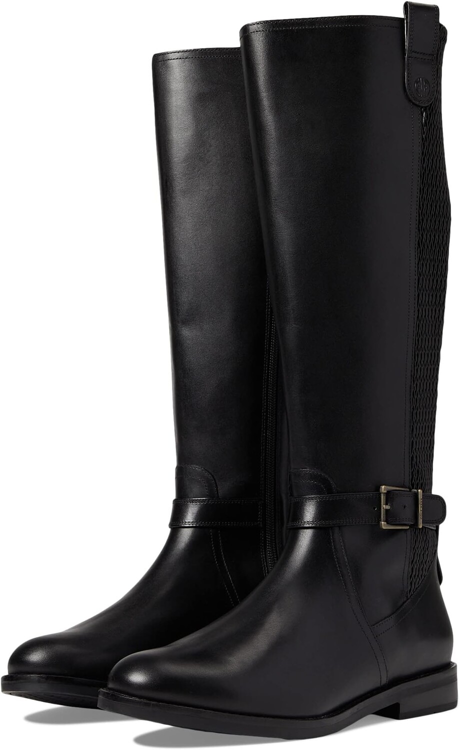 

Сапоги Clive Stretch Boot Cole Haan, черная кожа, Черный