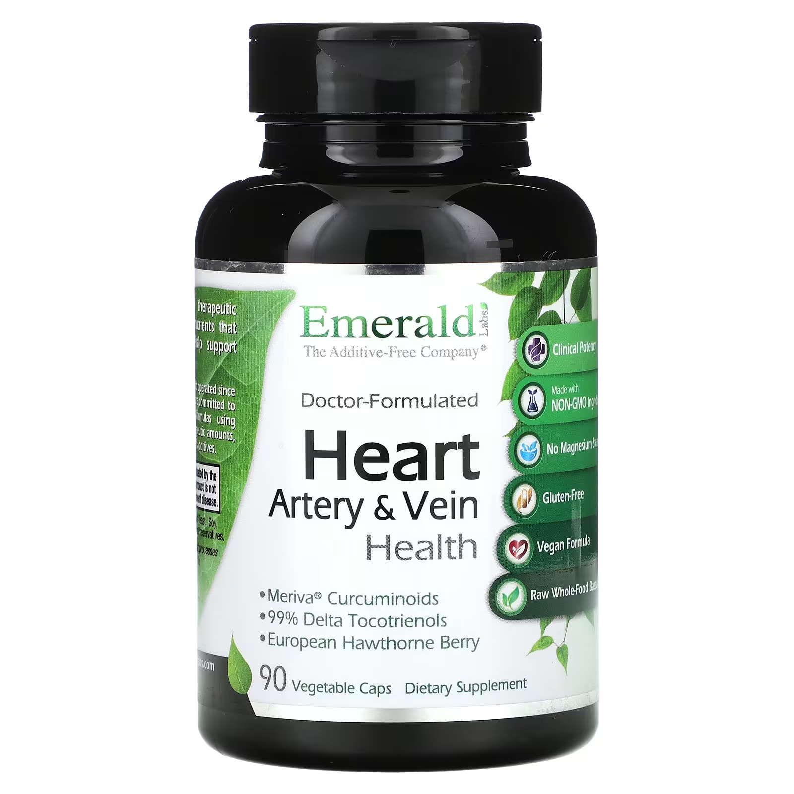 Пищевая добавка Emerald Laboratories здоровье сердечных артерий и вен, 90 растительных капсул