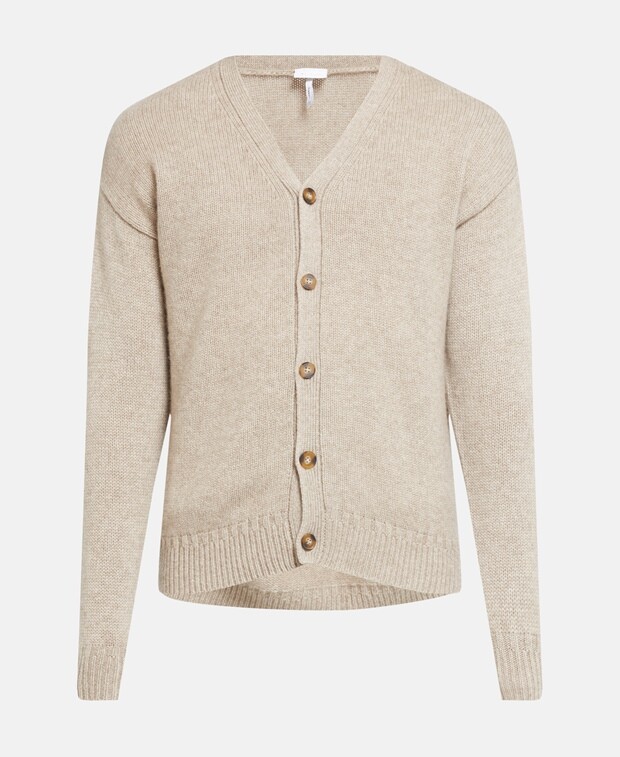 

Кашемировый кардиган FTC Cashmere, цвет Oatmeal